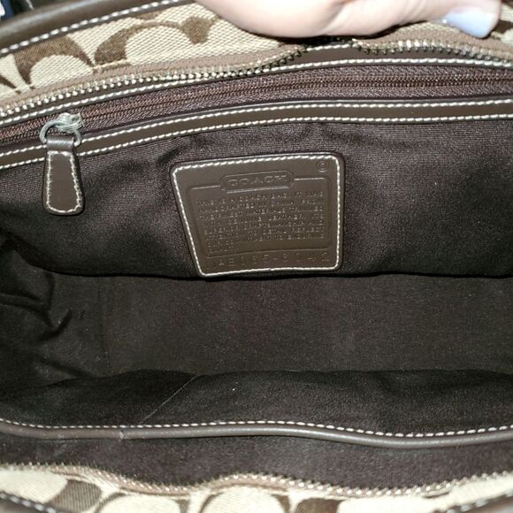 Authentic Coach logo bag - Picture 2 of 3